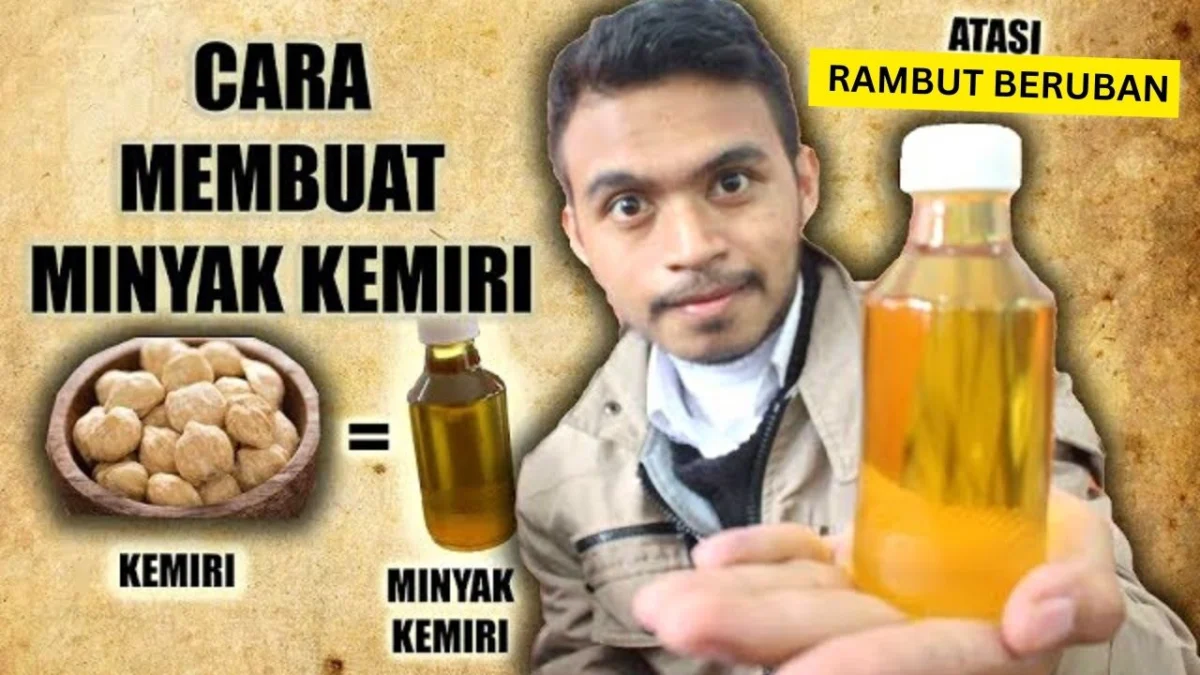 cara membuat minyak kemiri