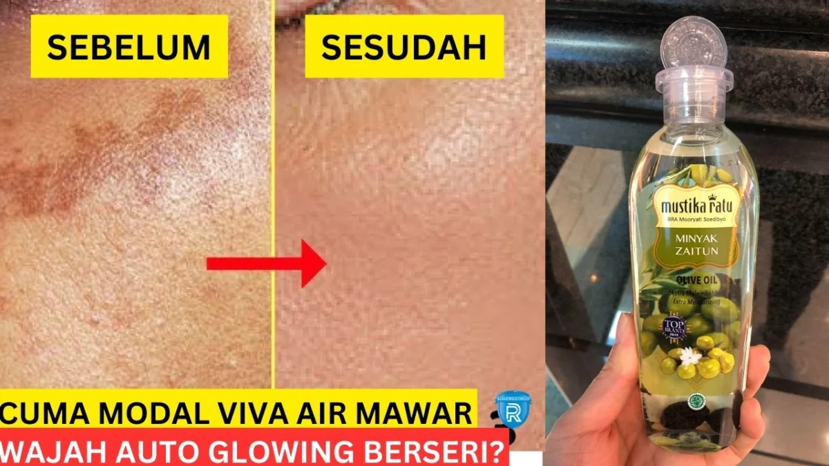 cara memutihkan wajah dengan minyak zaitun mustika ratu