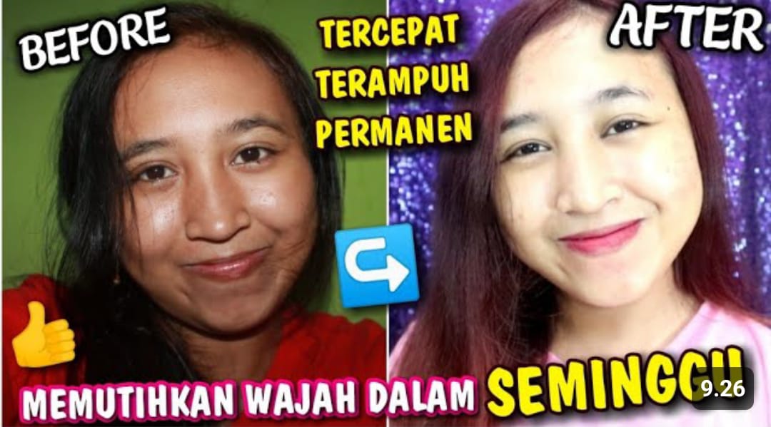 memutihkan wajah secara alami