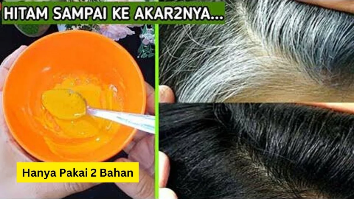 cara menghitamkan rambut