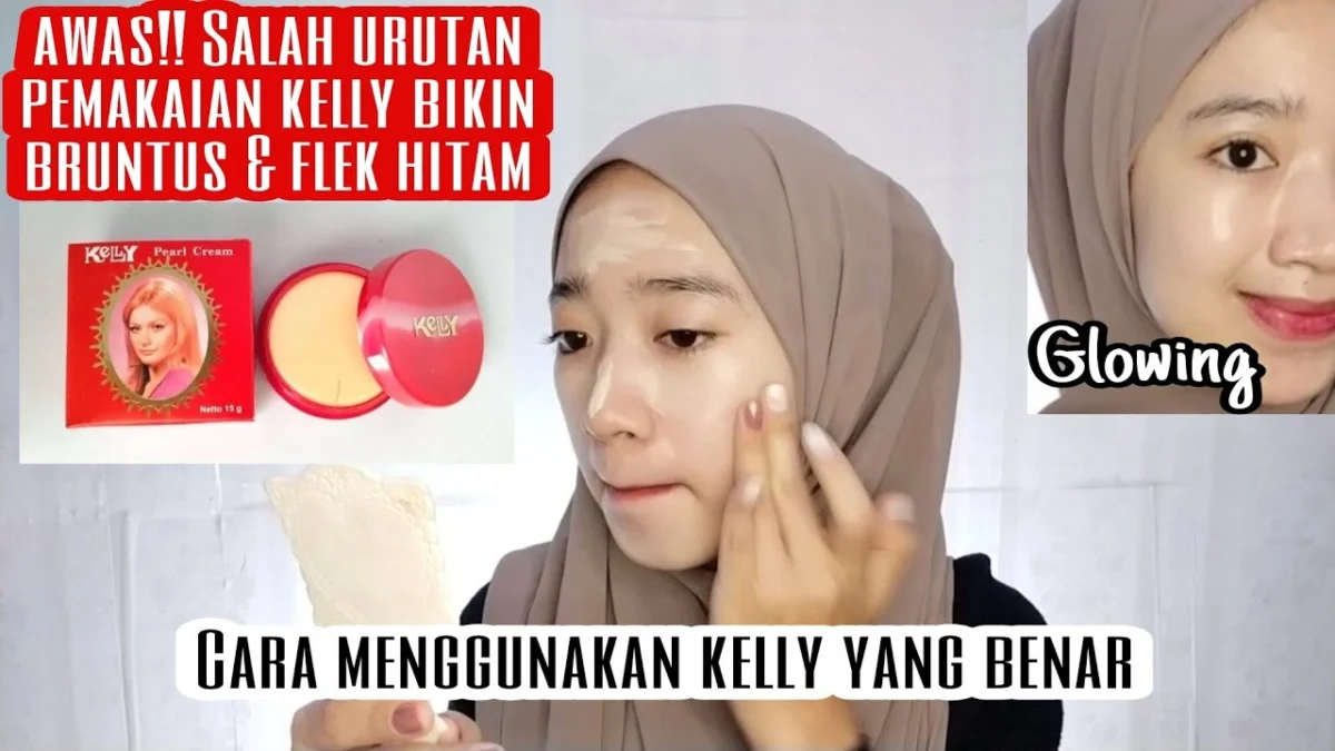 cara pakai cream kelly untuk flek hitam