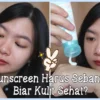 cara pakai sunscreen yang benar