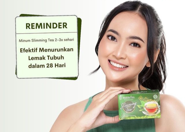 Diet pakai slimming tea mustika ratu