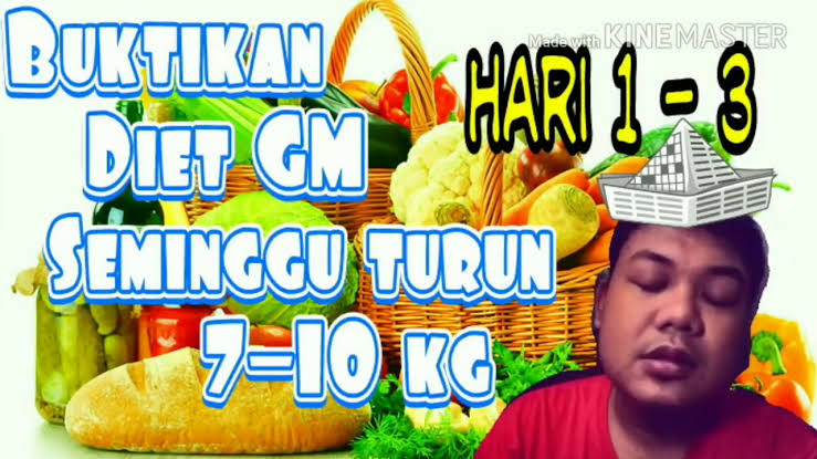 Menu diet 1 minggu turun 10 kg