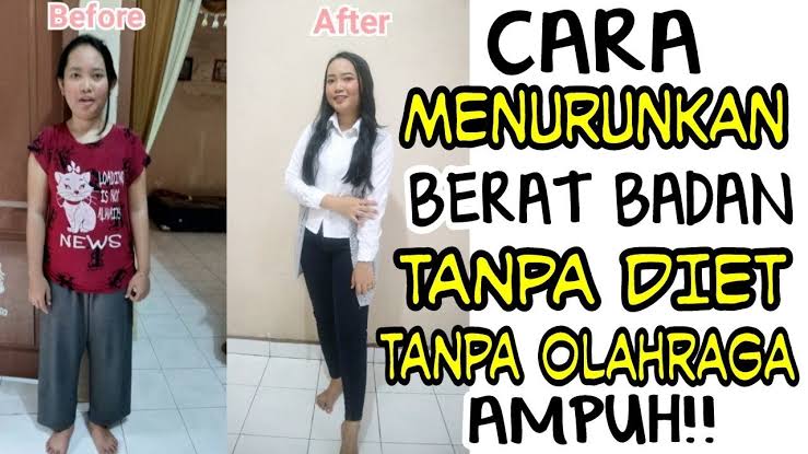 Menu diet seminggu turun 10 kg tanpa olahraga