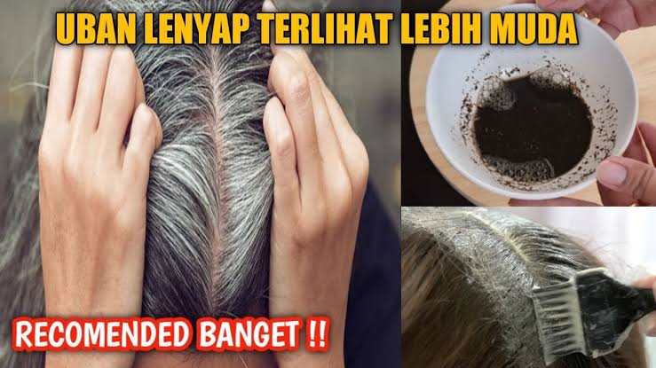 Hitamkan rambut beruban