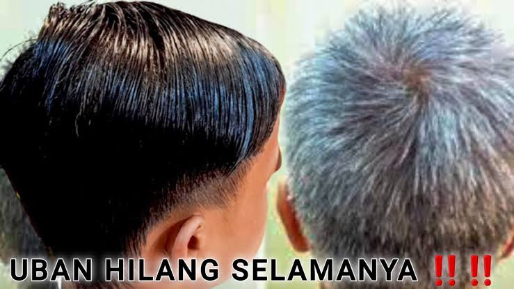 Menghitamkan rambut secara alami dalam 1 hari