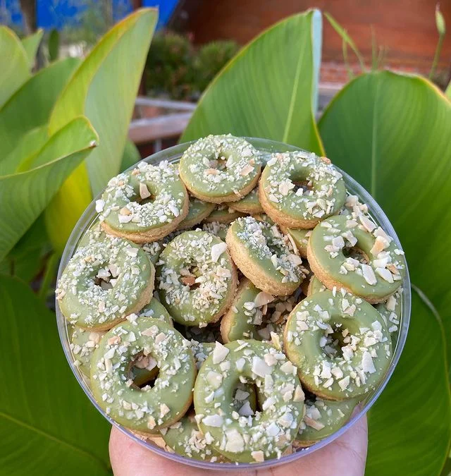 kreasi kue teh hijau