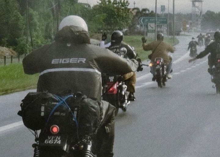 Tips aman liburan pakai sepeda motor