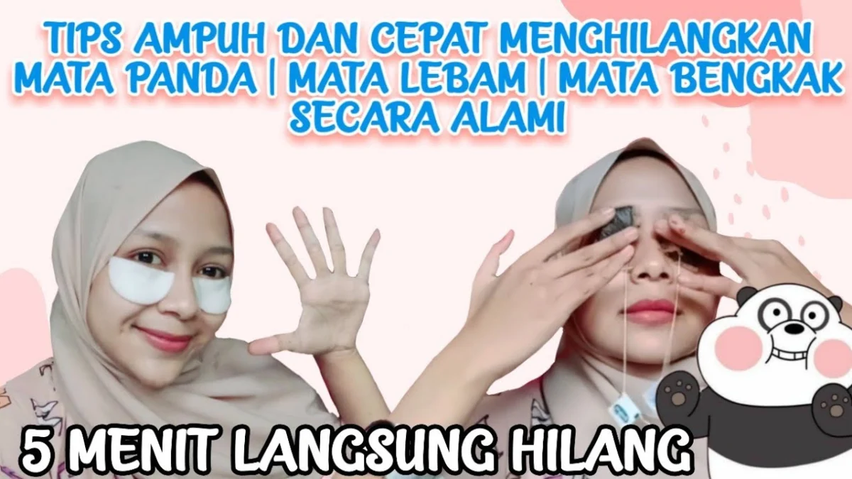 manfaat kantong teh celup bekas untuk mata