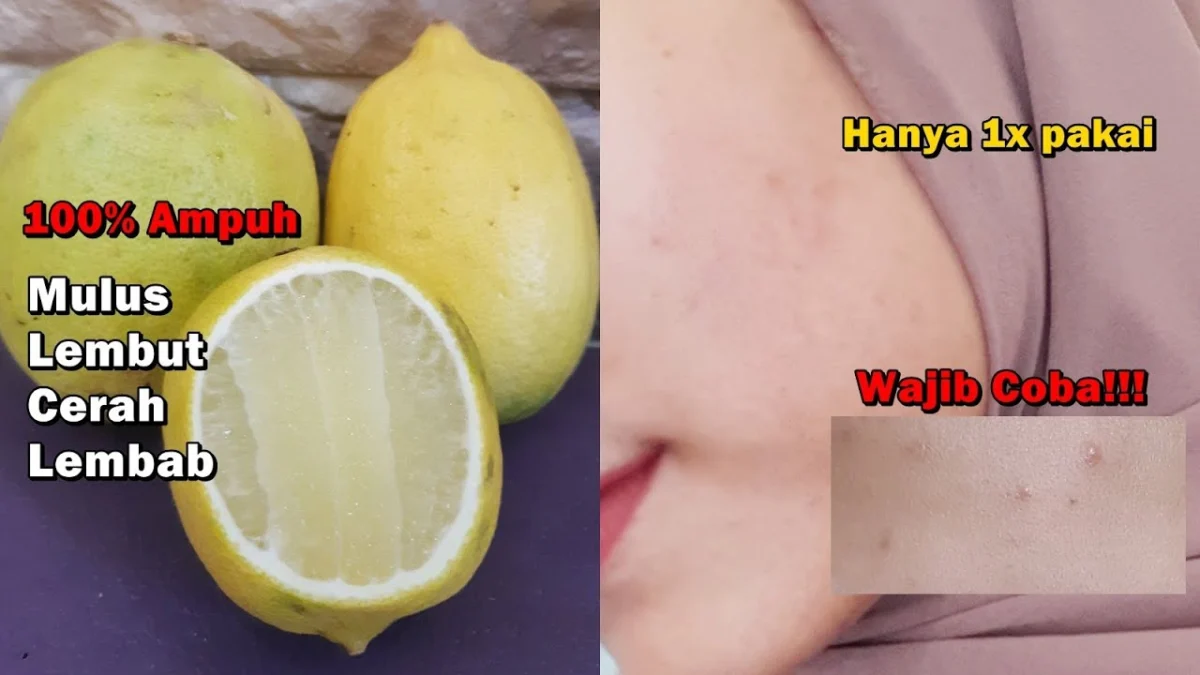 manfaat lemon untuk wajah