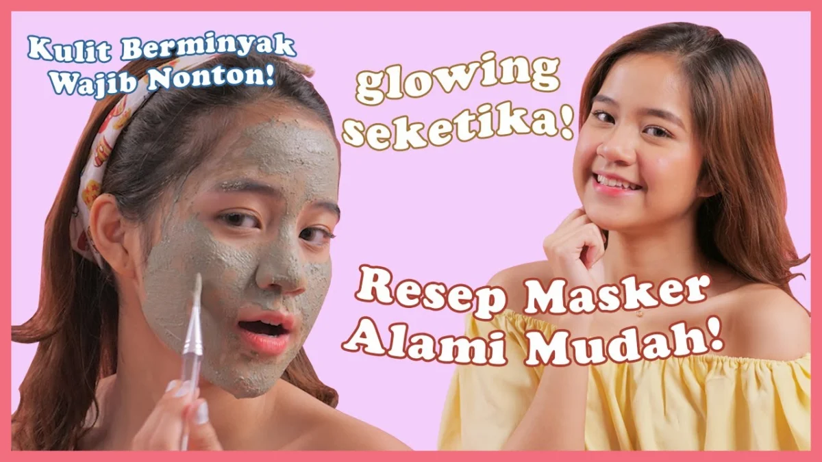 masker alami untuk wajah berminyak