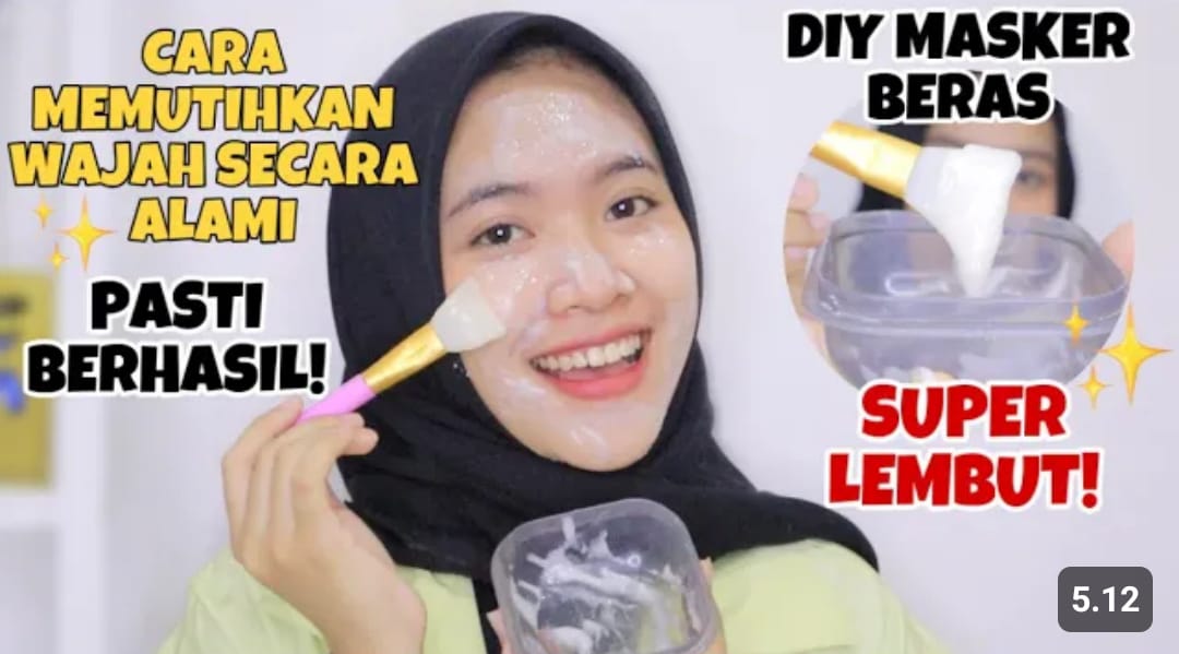 masker beras putih