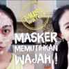 masker pemutih wajah alami