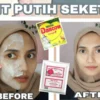 masker susu Dancow dan tepung beras