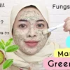 masker teh hijau untuk menghilangkan jerawat