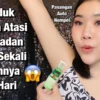 menghilangkan bau badan dengan minyak kayu putih