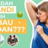 menghilangkan bau ketiak secara alami