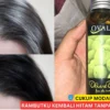 menghitamkan rambut dengan minyak zaitun