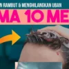 menghitamkan rambut