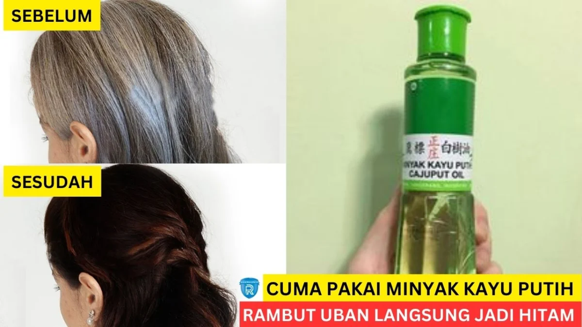 minyak kayu putih atasi uban