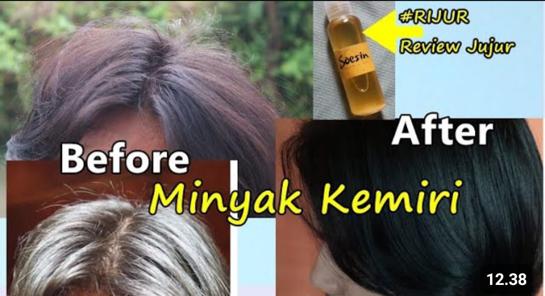 cara menggunakan minyak kemiri