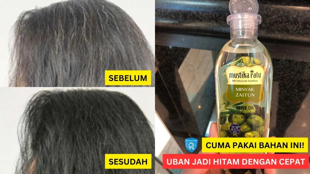 minyak zaitun mencegah uban