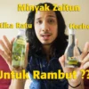 minyak zaitun untuk kulit kepala