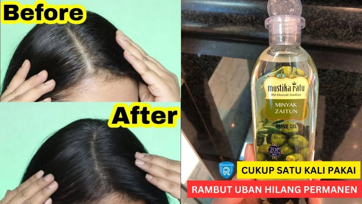 minyak zaitun untuk rambut ubanan