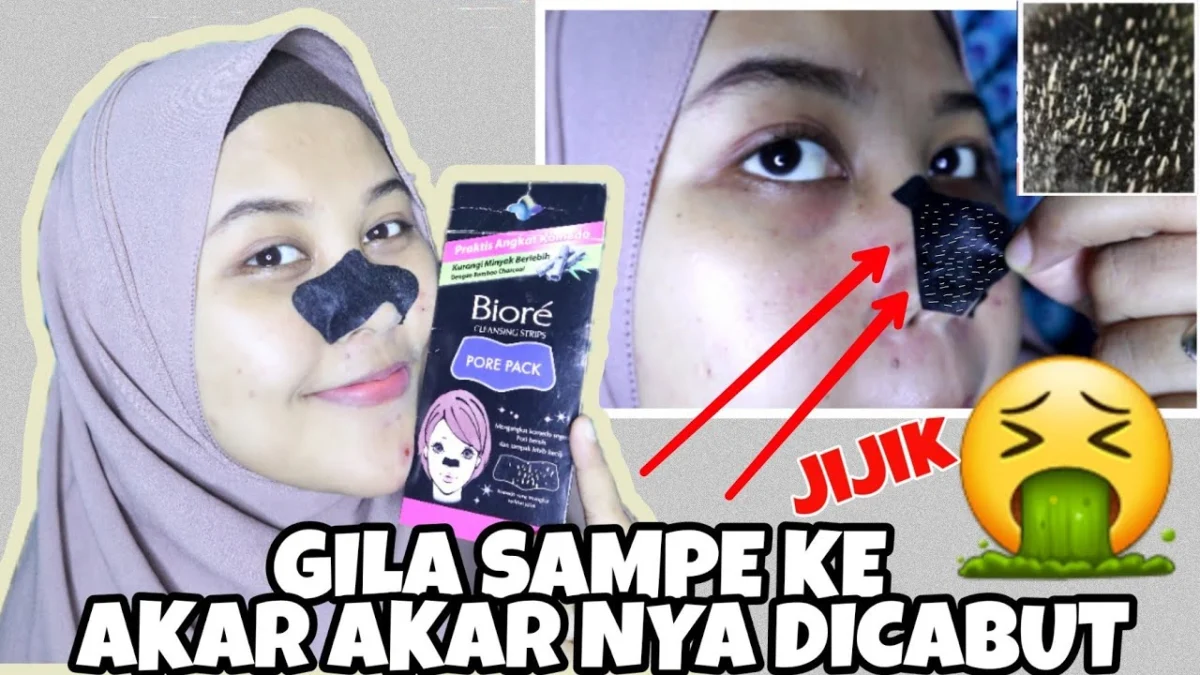 pore pack untuk mengangkat komedo di hidung