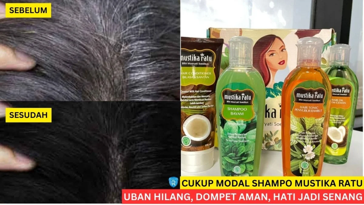 shampoo mustika ratu untuk rambut beruban