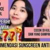 sunscreen terbaik untuk flek hitam usia 30 tahun