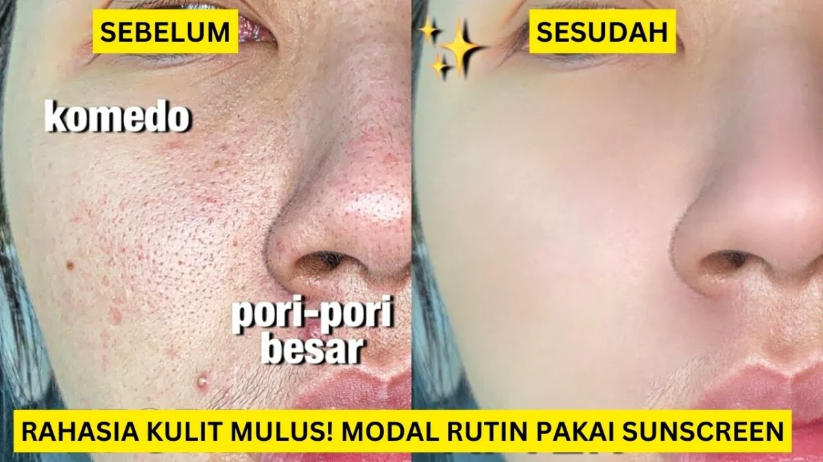 sunscreen wardah untuk mengecilkan pori-pori