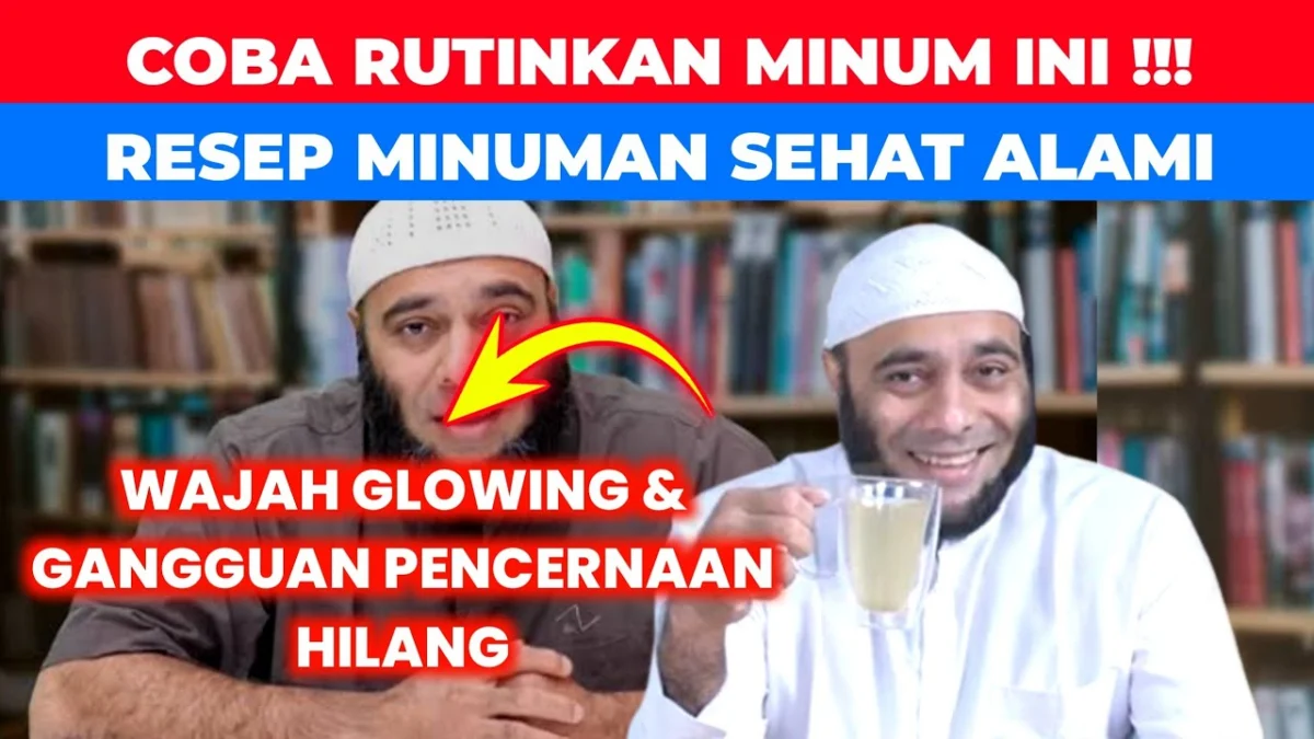 wajah glowing dari dr. zaidul akbar