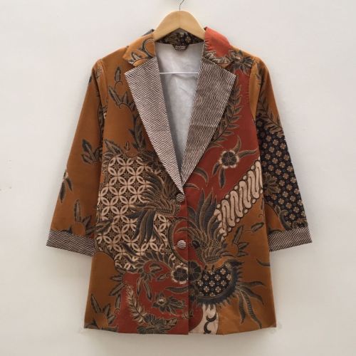 Blazer Batik Terbaru