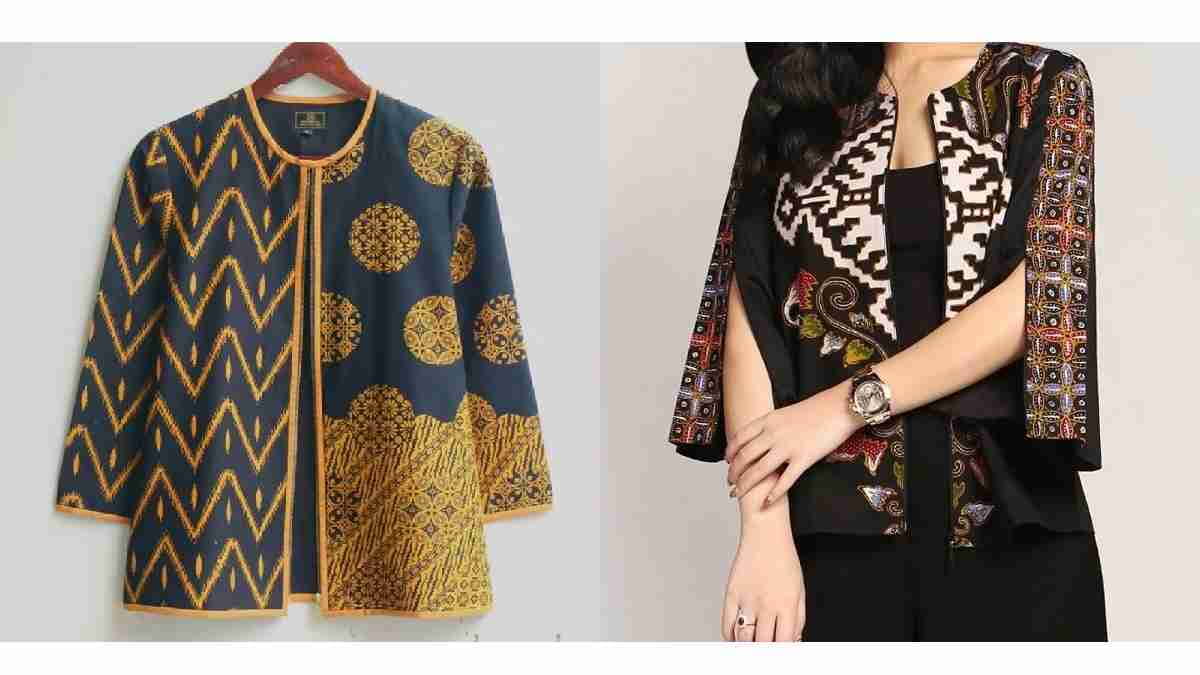 Blazer Batik Terbaru untuk Wanita modern