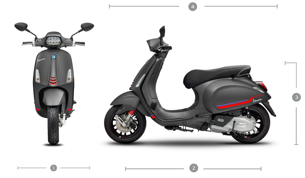 Vespa Sprint I-GET ABS yang Auranya Sporty