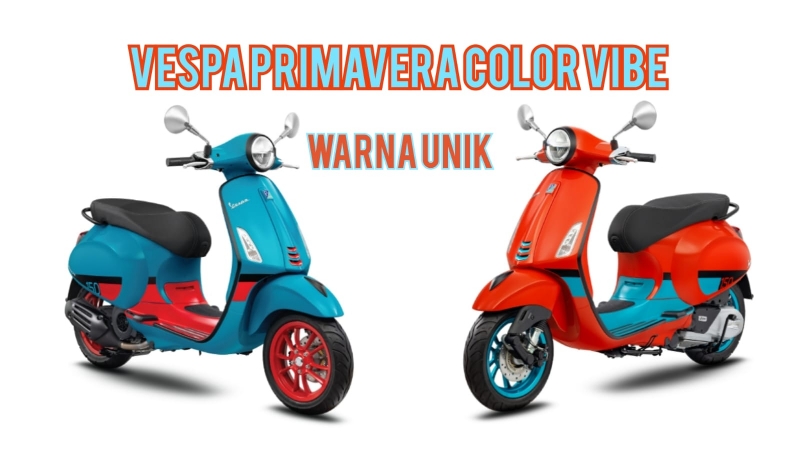 Warna Vespa Primavera Color Vibe