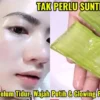 aturan pakai lidah buaya untuk wajah