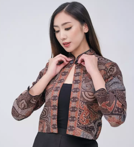 Baju Blazer Batik Kekinian