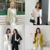 Baju Blazer Wanita Modern dan Simple