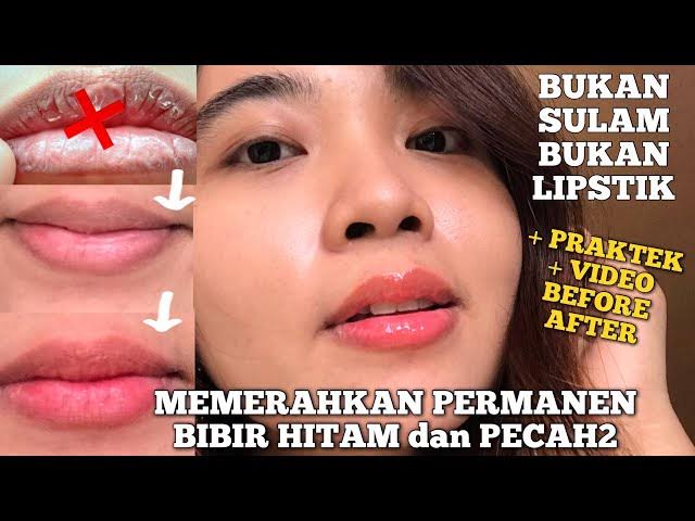 cara membuat bibir cerah merona secara alami