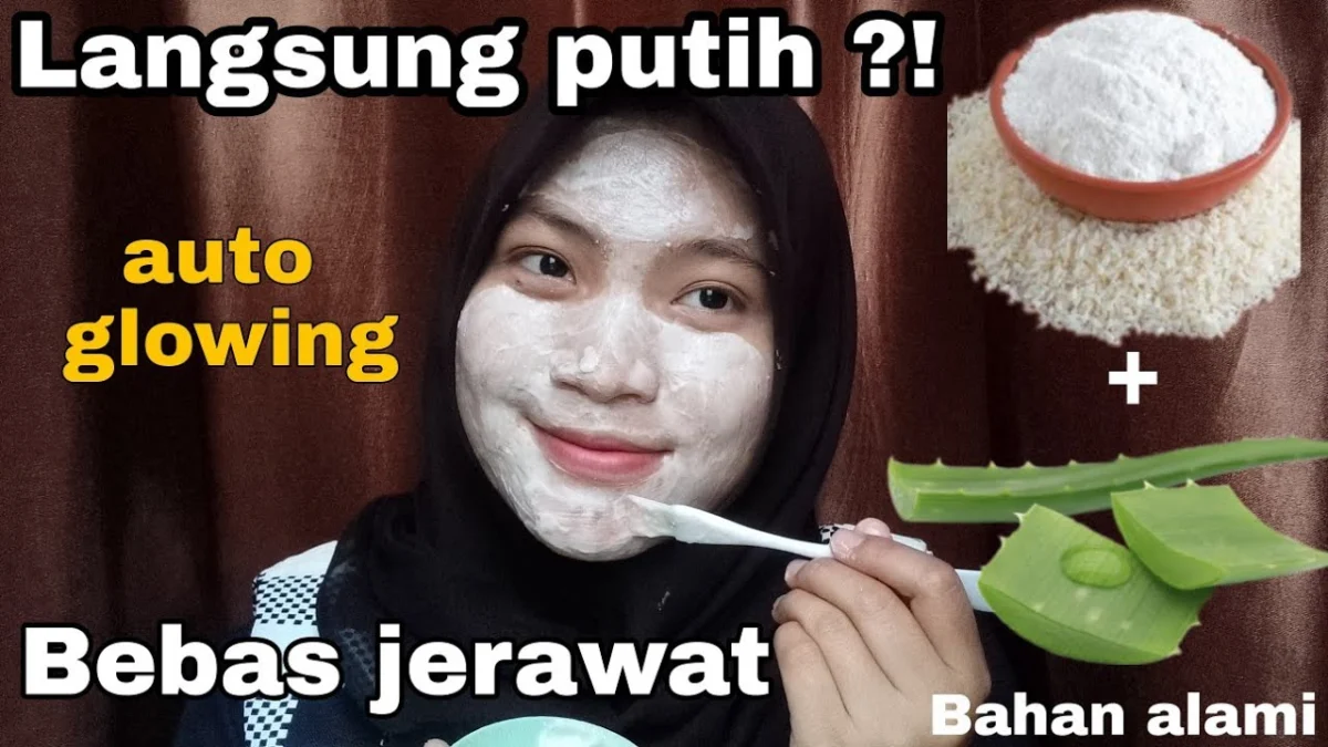 cara membuat masker lidah buaya untuk memutihkan wajah dengan cepat