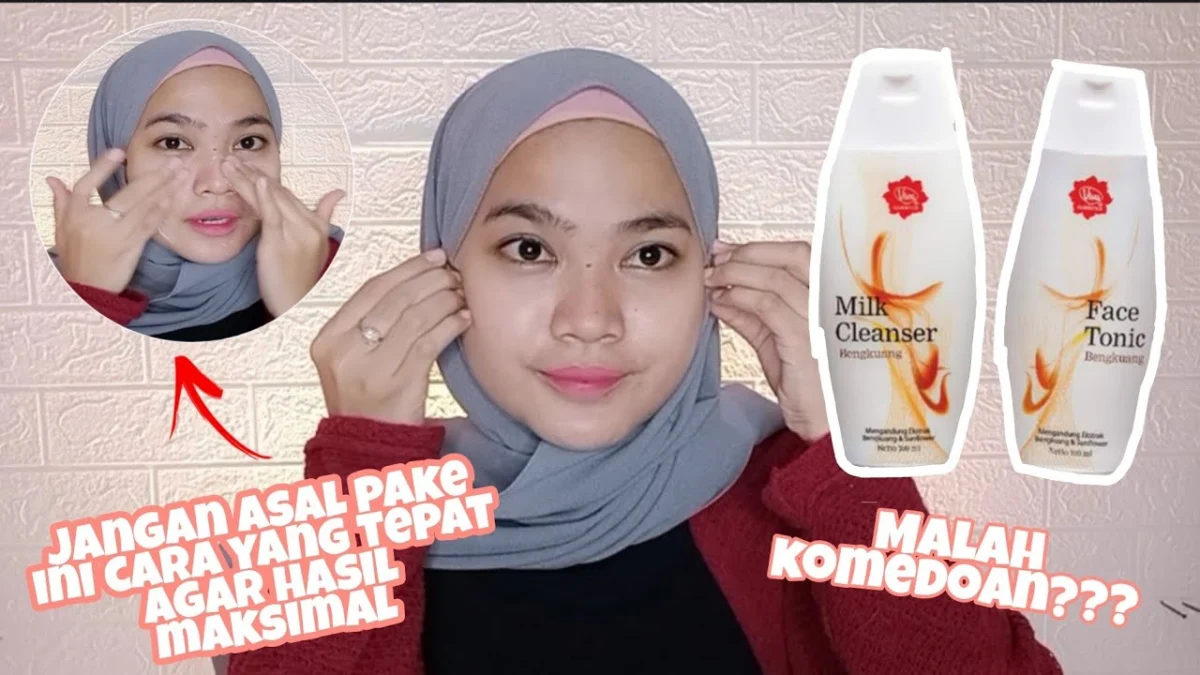 cara pakai Viva Milk Cleanser