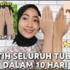 lulur pemutih badan alami dan permanen