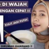 meratakan warna kulit wajah