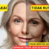 minyak zaitun untuk wajah keriput