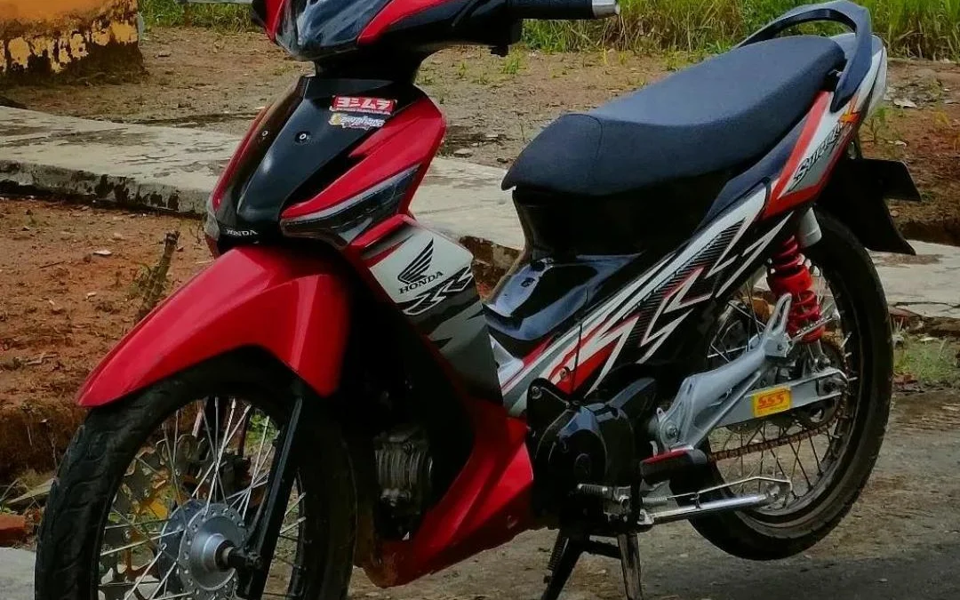 Motor supra x 125 bikin nyaman,