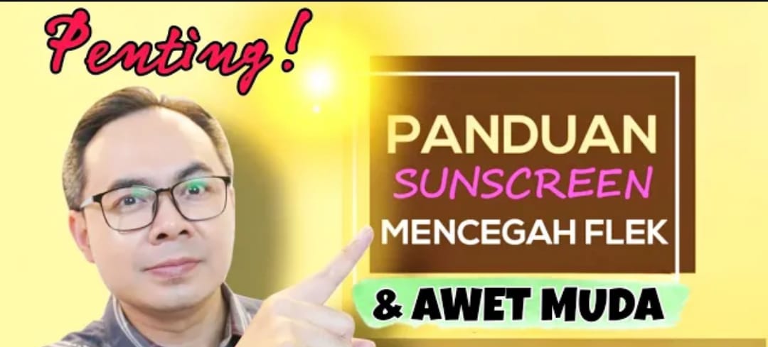 sunscreen terbaik untuk flek hitam