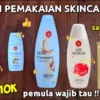 urutan pemakaian produk viva untuk flek hitam sebelum tidur